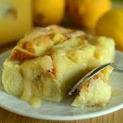 Lemon Meringue Bread Pudding