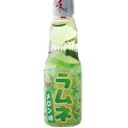 Hatakosen Melon Ramune Soda