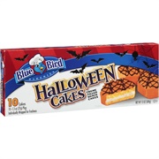 Blue Bird Halloween Cakes