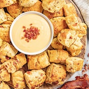 Bacon Cheddar Pretzel Bites