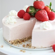 Strawberry Ice Cream Cheesecake