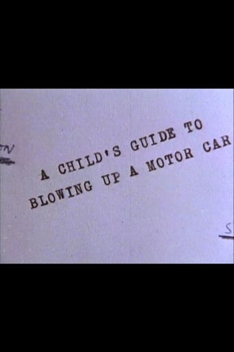 A Child&#39;s Guide to Blowing Up a Motor Car (1965)