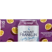 Mount Franklin Lightly Sparkling Passionfruit