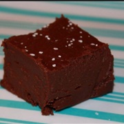 Chocolate Olive Fudge