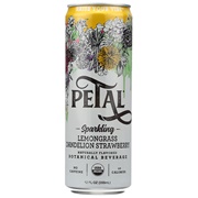 Petal Sparkling Lemongrass Dandelion Strawberry