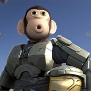 Halo Soldier Monkey - Time Splitters 4