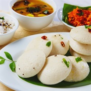 South India: Idli