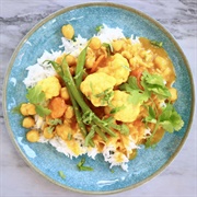 Chickpea and Chicken Korma