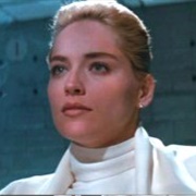 Sharon Stone as Catherine Tramell (Basic Instinct, 1992)