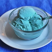 Blue Vanilla Ice Cream