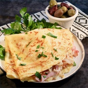 Black Forest Ham Crepe