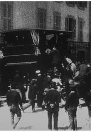 Chamonix: Arrivée En Voitures Des Breaks D&#39;excursion (1899)