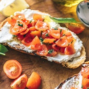 Vegan Ricotta Toast