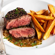 Steak Au Poivre