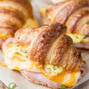 Ham and Egg Croissant