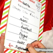 Christmas List