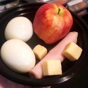 Apple and Turkey Egg