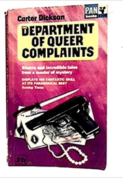 The Department of Queer Complaints (Carter Dickson)