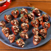 Nutella Stuffed Strawberries