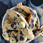 Blueberry Almond Biscotti