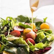 Green Salad With Honey Mustard