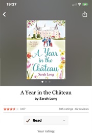 A Year in the Chateau (Sarah Long)