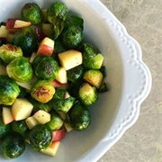 Apple and Brussels Sprouts