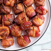 Bacon Wrapped Water Chestnuts