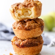 Mini Sour Cream Apple Pies