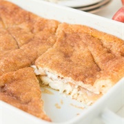 Crescent Roll Apple Pie Cheesecake Bars