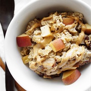 Apple and Peanut Oatmeal