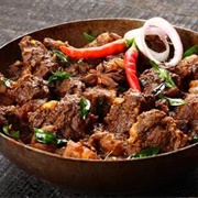 Fried Mutton