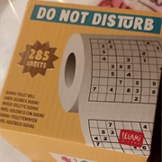 Toilet Paper Sudoku