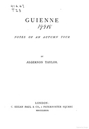 Guienne (Algernon Taylor)