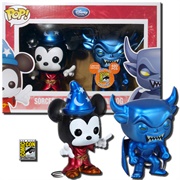 Sorcerer Mickey &amp; Chernabog 2 PACK