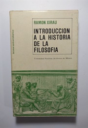 Introducción a La Historia De La Filosofía (Ramín Xirau)