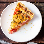 Tomato Cheddar Pie