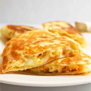 Mac and Cheese Quesadilla