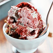 Red Velvet Cheesecake Ice Cream