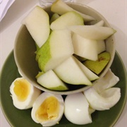 Egg and Pear