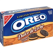 Chocolate and Dulce De Leche Oreo