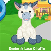 Denim &amp; Lace Giraffe