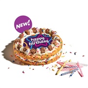 Insomnia Cookies Double Layer Birthday Cake