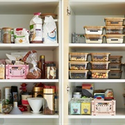 Organise the Kitchen Cupboards