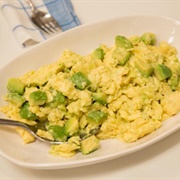 Avocado Scrambled Eggs