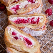 Raspberry Cheesecake Danish