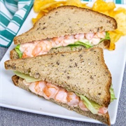 Prawn Mayonnaise Sandwich