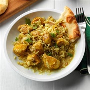 Curried Chicken &amp; Rice