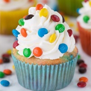 M&amp;M Cupcakes