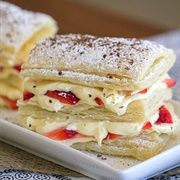 Strawberry Cheesecake Napoleons